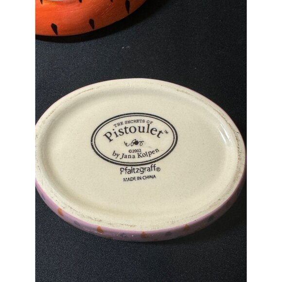 Pfaltzgraff The Secrets Of Pistoulet By Jane Kolpen Chicken Trinket, Relish Dish - Picture 6 of 9